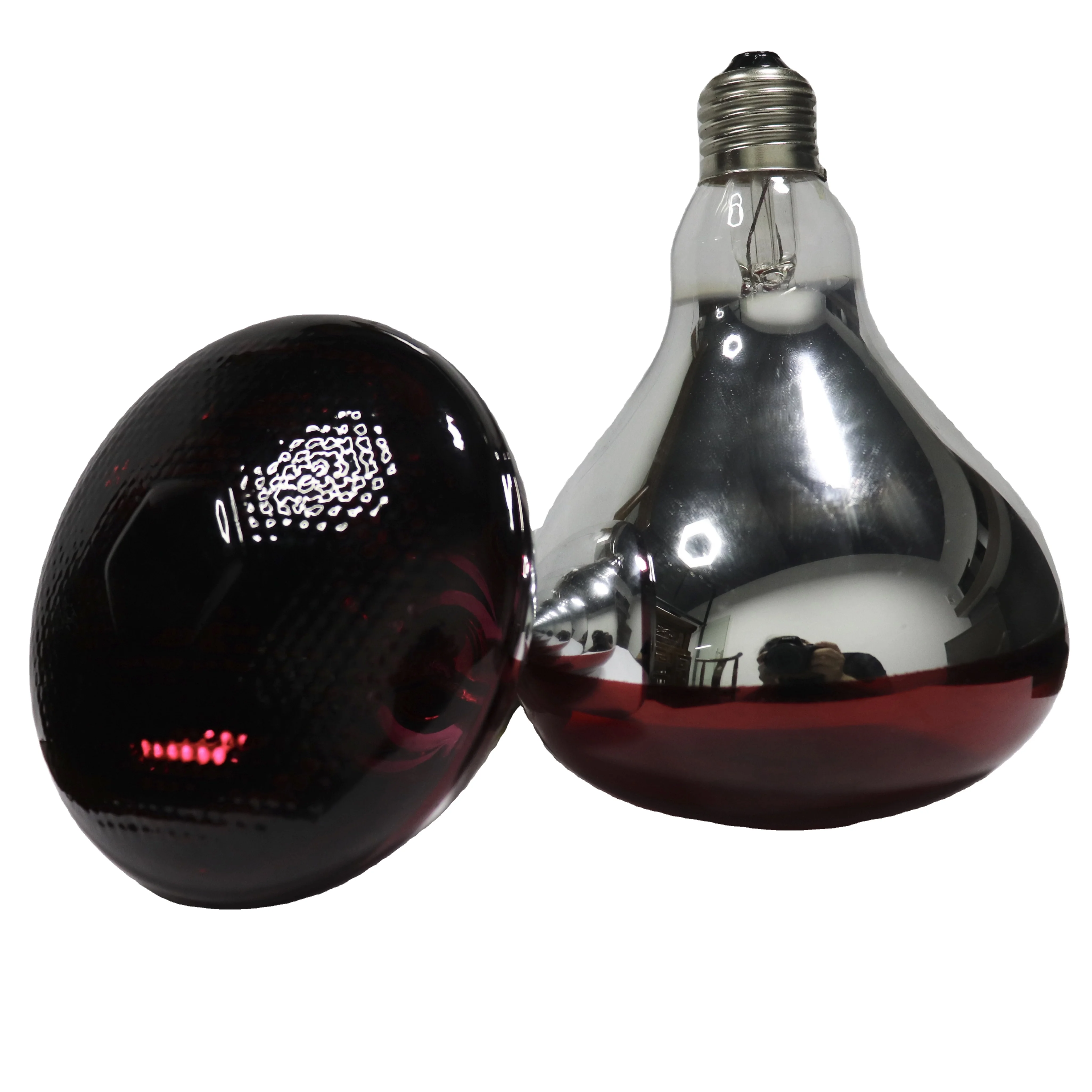 
Red Brooder Infrared Led Heat Lamp Bulb Light For Pigs Poultry Animal Chicks Farm R125 150w 250w Ir 