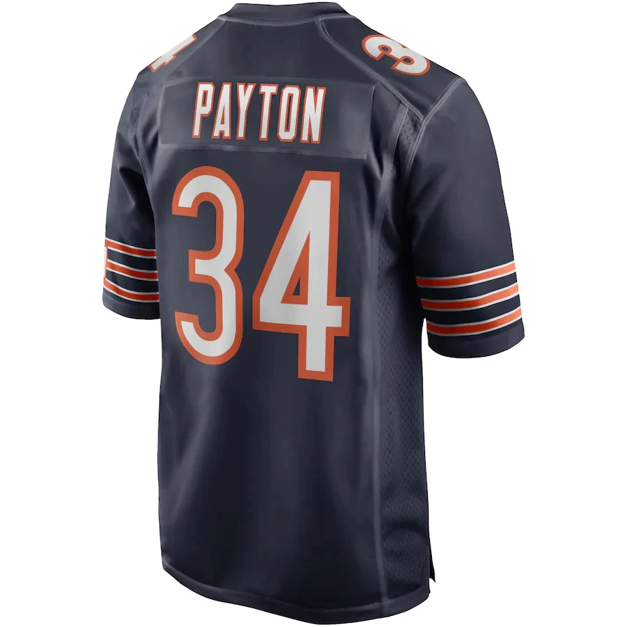 34 Walter Payton американский футбол футболки лимитированной команды сублимационная форма оптовая продажа