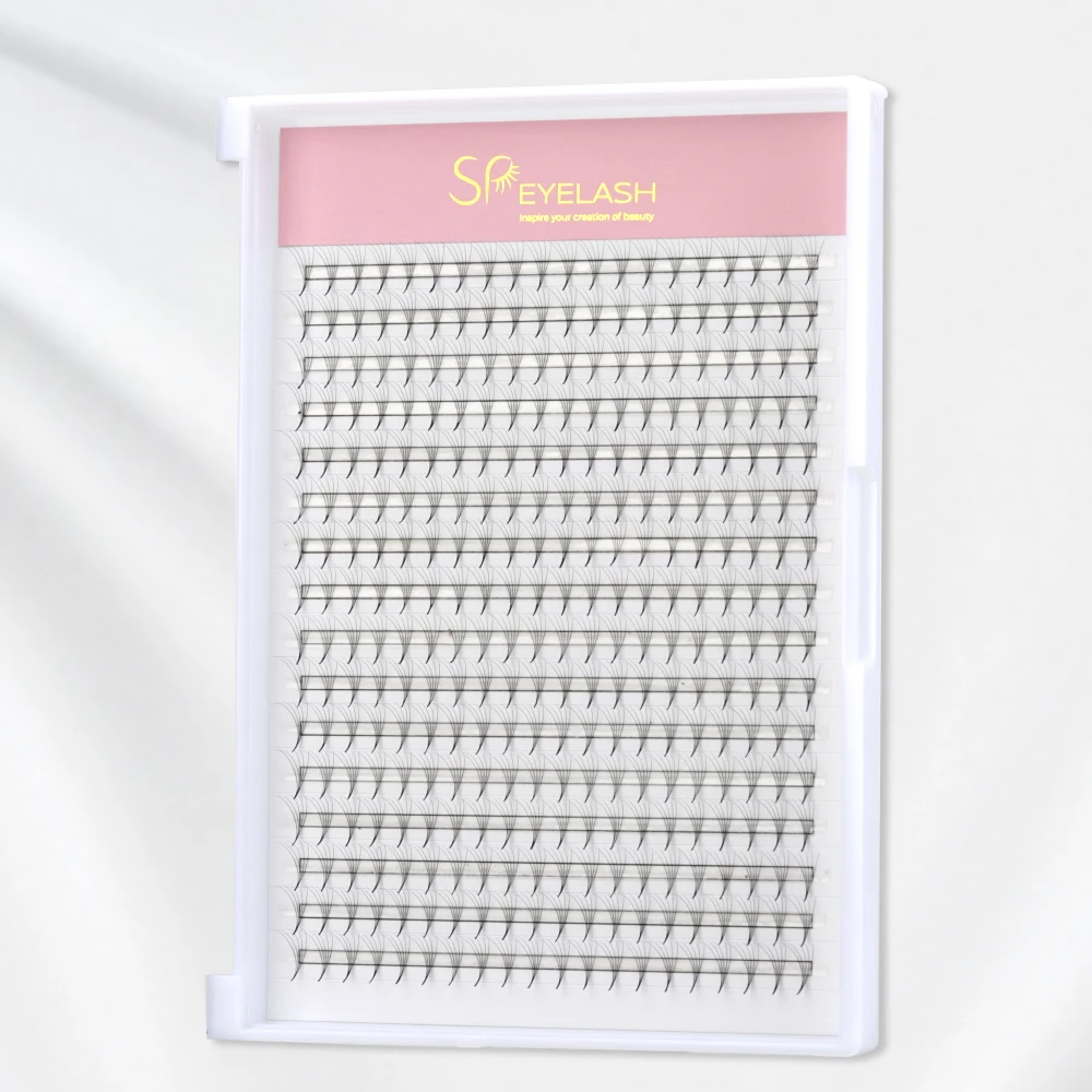 8-15mm mix 10D Premade Eyelash Fans Volume pointy Fans Eyelash Extension Tray Manufacturer