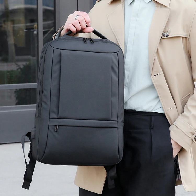 Anti-theft Computer Bag Backpack USB Waterproof Travelling Business Men Laptop Backpack