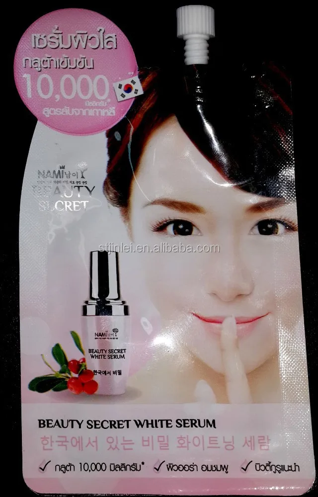 Plastic Sachet With Break Off Packaging Plastic Spout Pouch packs mylar bag packaging bags packaging plastic bags