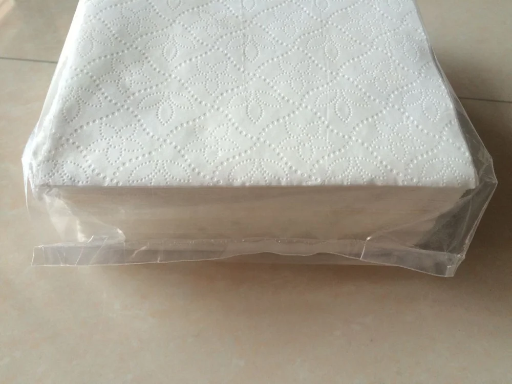 Semi automatic face tissue paper bag sealing packing machine
