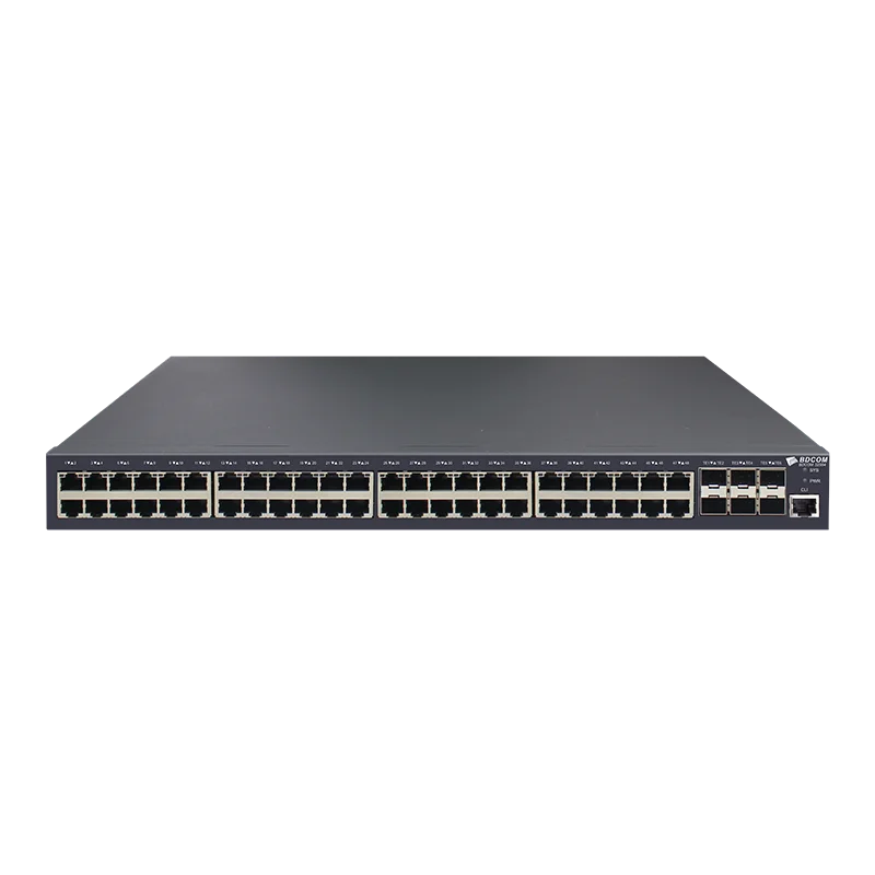  BDCOM S2954 L2 +(Lite L3) 48-портовый гигабитный управляемый коммутатор Ethernet 6 портов 10G