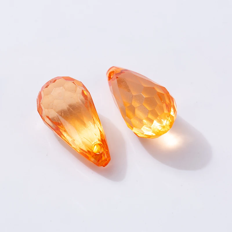 Wholesale 30 mm * 18 mm water droplets transparent acrylic beads other loose beads