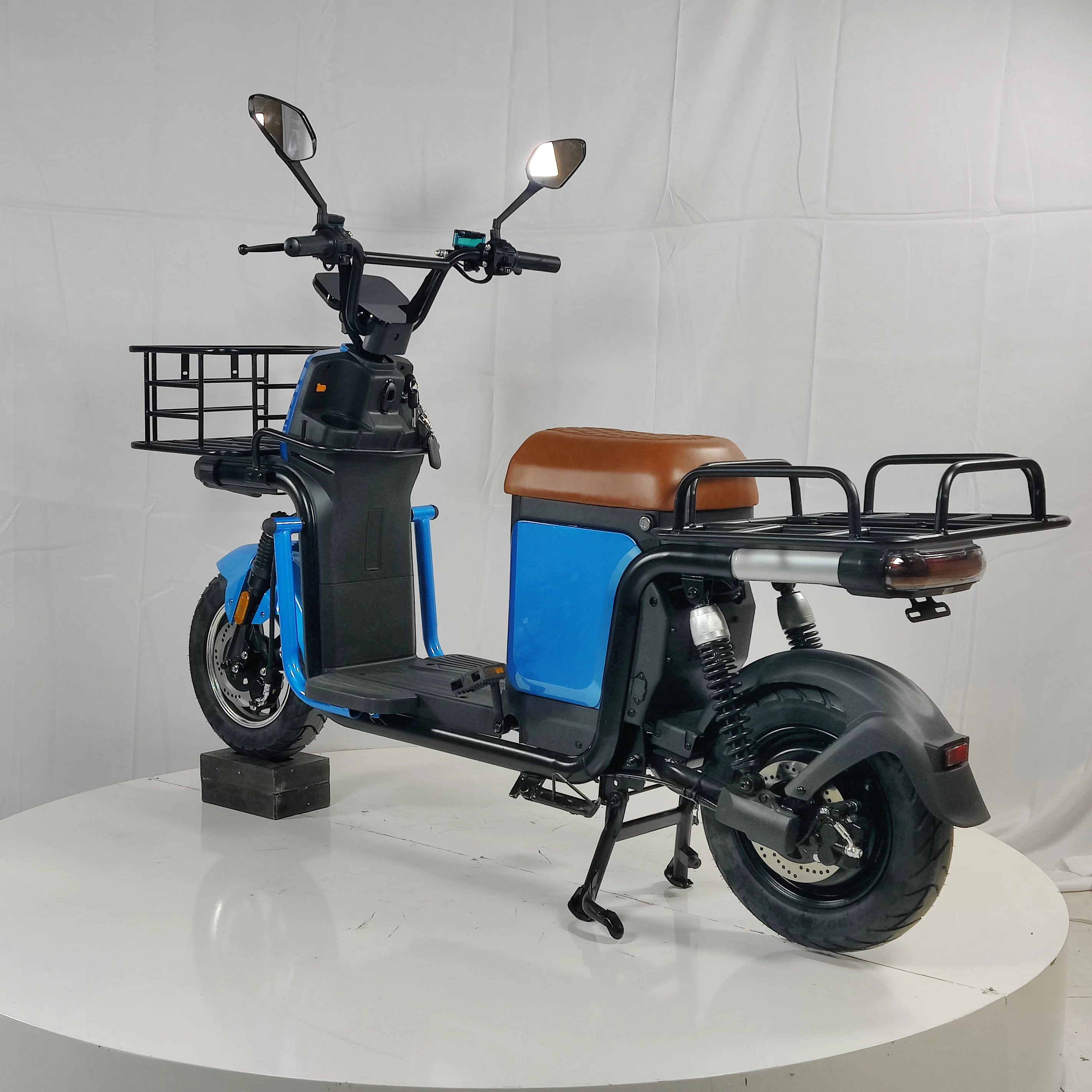 VIMODE Delivery Motorcycle Electric 2024 Factory Customizable 1000W Power EV Scooter Long Ronge Electric Cargo bike