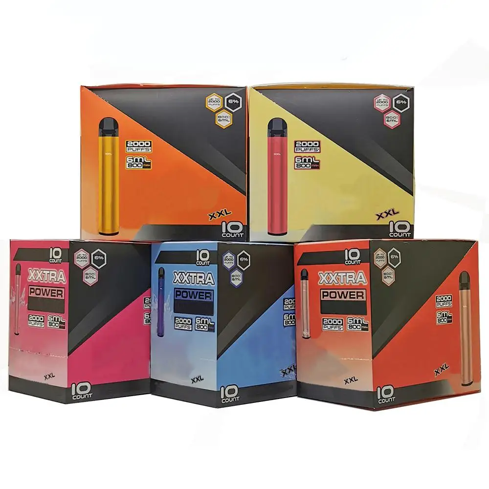 High quality packing box 2000 puffful XXL fume plus bangxxl