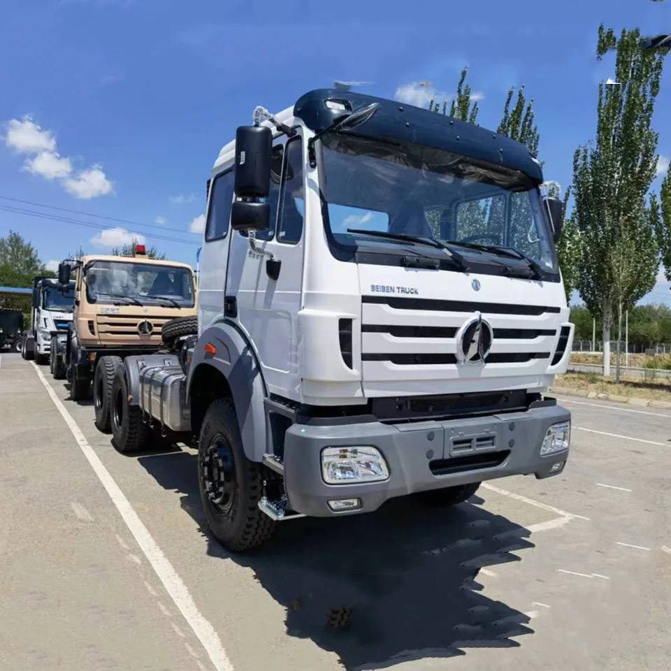 Brand New Beiben 6x4 380hp Tractor Head Truck With High Quality