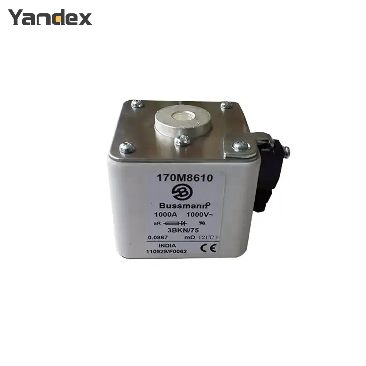 Ceramic Thermal car Fuses holders 170M8610 Bussmann Series