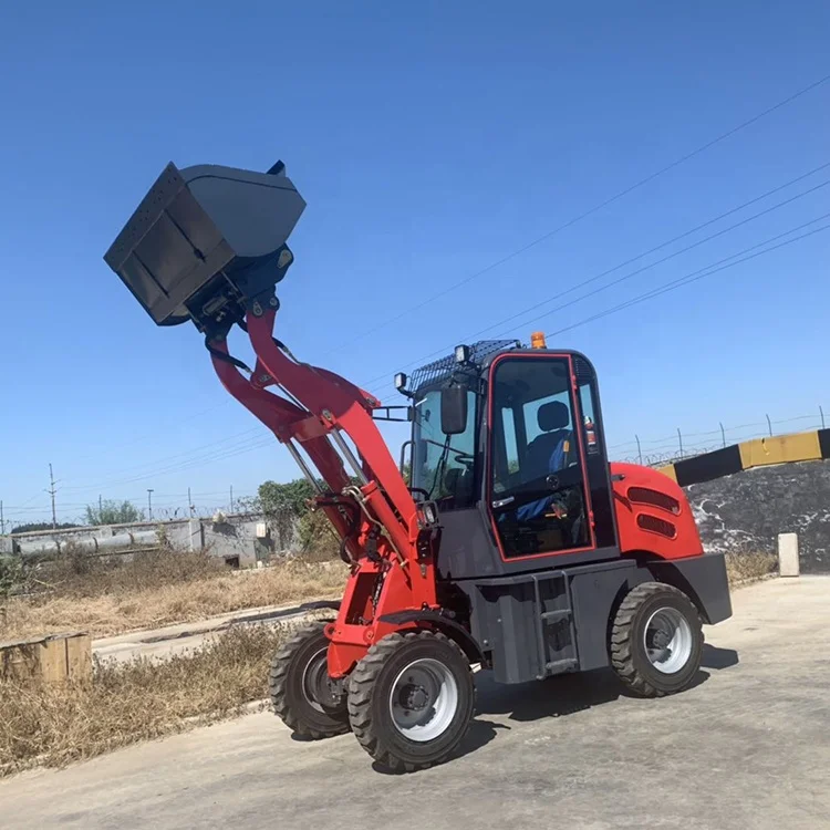 Zy908 0.8ton 48v/400ah передние мини-электрические колесные погрузчики для завода-изготовителя