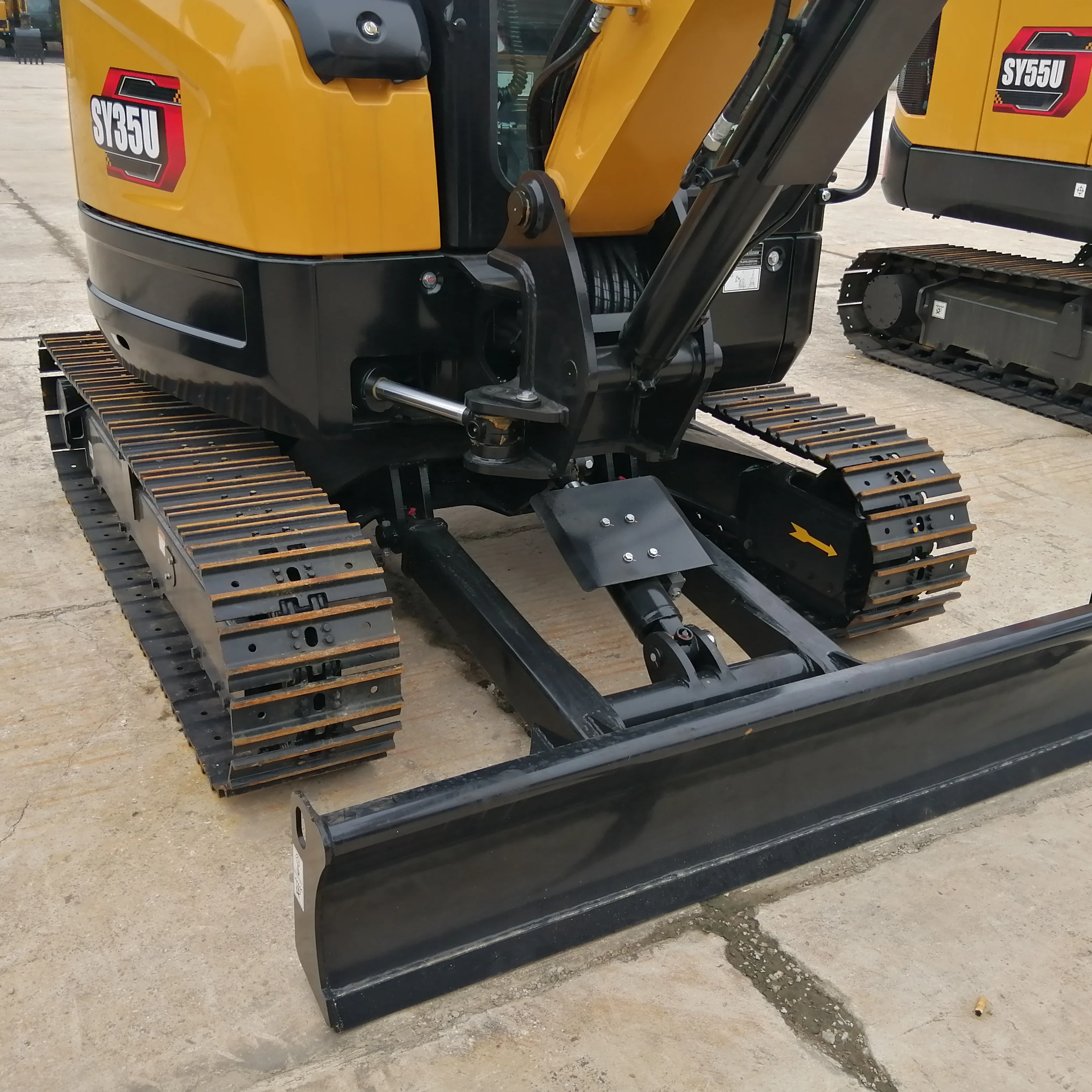 EPA Sany 35 U New Mini Excavator 3.5 Ton Sany Digger With Kubota Engine