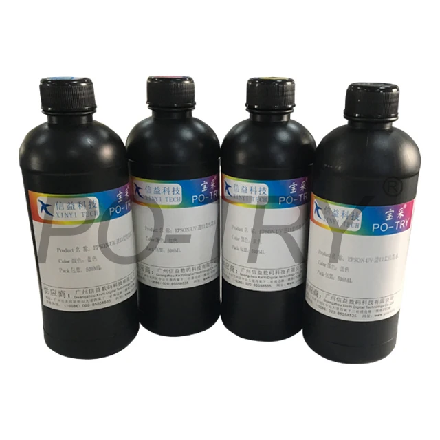 Low Price Yellow Uv Flexo Printing Ink Blue Toshiba Ce4 Uv Printer Ink Yellow Uv Ink For Epson 1390