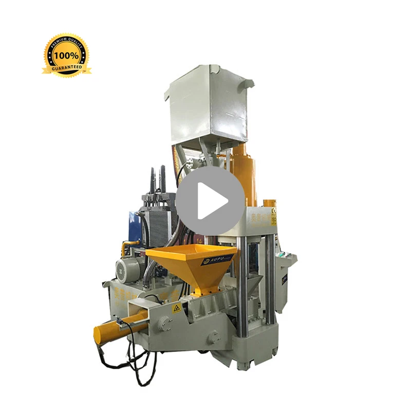 Hydraulic Briquetting Press Machine For Scrap Metal