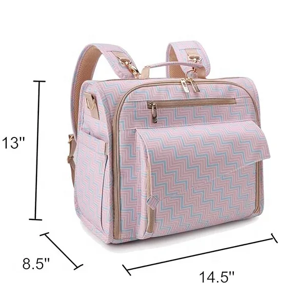 Diaper Bag Large Waterproof Large Backpack Mommy Bags Fashion Leather Diaper Bag