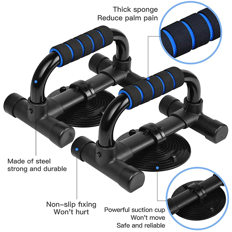 Wholesale Slip Resistant Support Arm Shoulder Abdominal Muscle Training Power Exercise Push Up Handles Frame Pushup Stands
