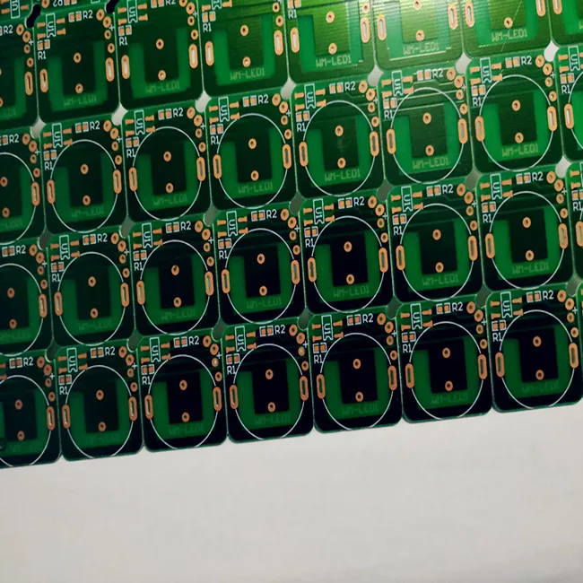 PCB for Led Bare MCPCB Aluminum Customized Silver Gold Custom Copper Flash Surface Board Material Origin Plated GUA Size Hole