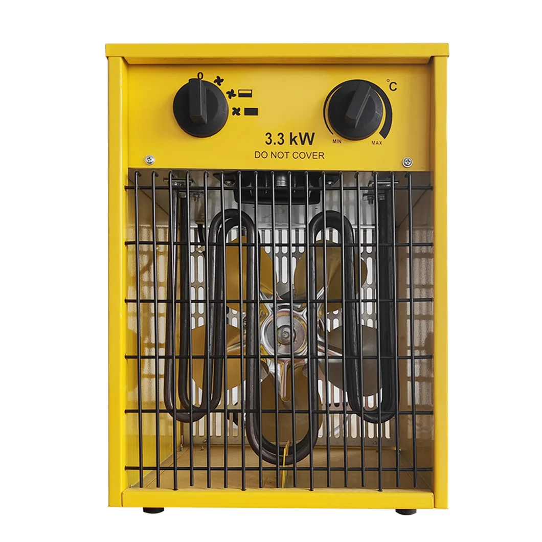 Bestselling Europe 5000W industrial portable electric radiant patio stainless steel fan heater for Chicken farm