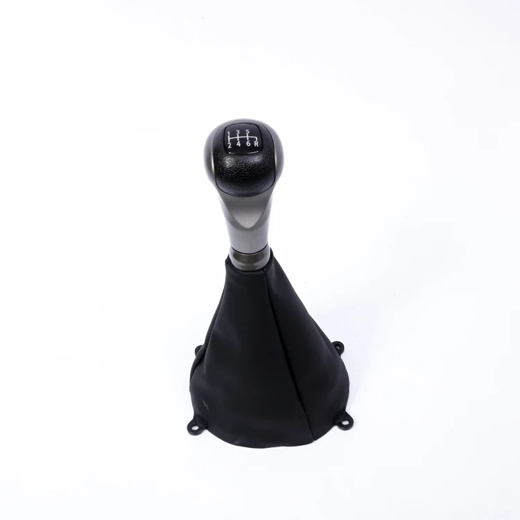 promotion 5 speed 6 Speed Gear Shift Knob with Cover with Frame Fit For HONDA CIVIC VIII 2006-