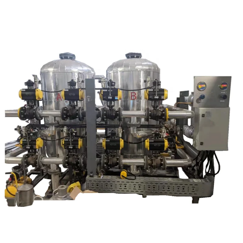 High performance oxygen generating air separation plant with excellent performance and low maintenance cost