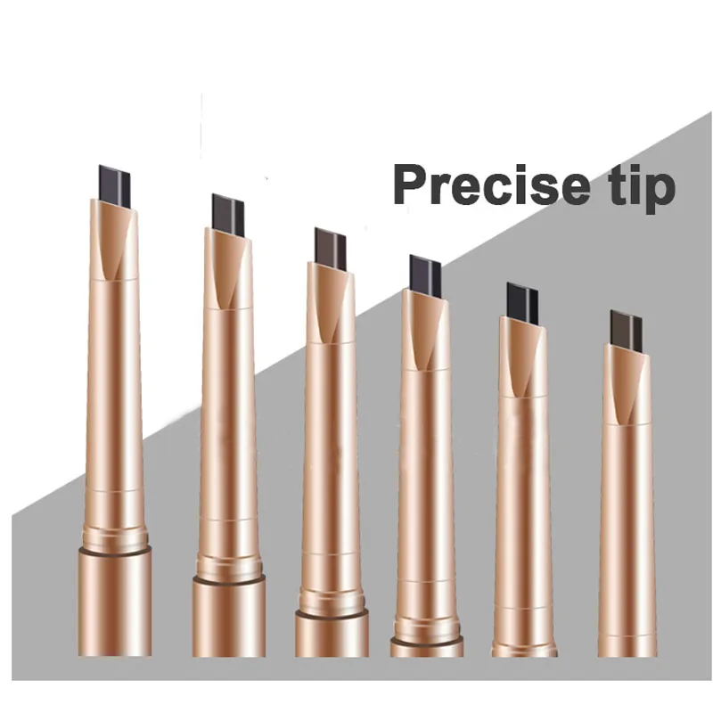 
Custom logo eye makeup eyebrow pencil waterproof automatic eyebrow pencil with brush private label 