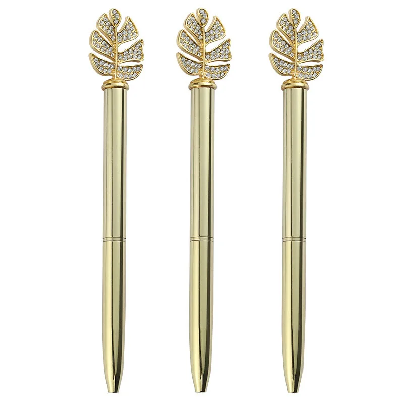 JPS OEM custom pens logo printed luxury stainless steel high quality ballpoint pens