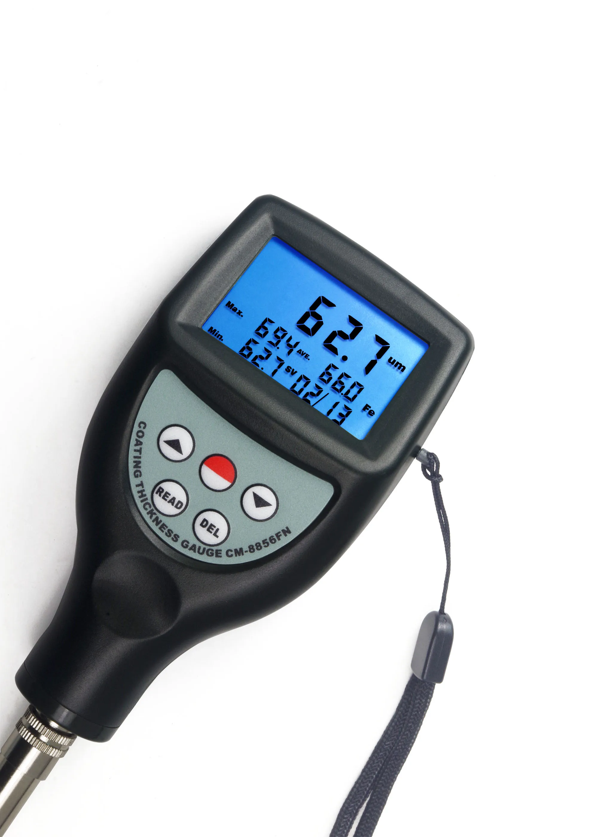 Landtek Digital Paint Coating Thickness Gauge Restore 99 Groups  2 in 1 Probe  Aluminum & Iron Substrates  (F/NF)1250um CM8856FN