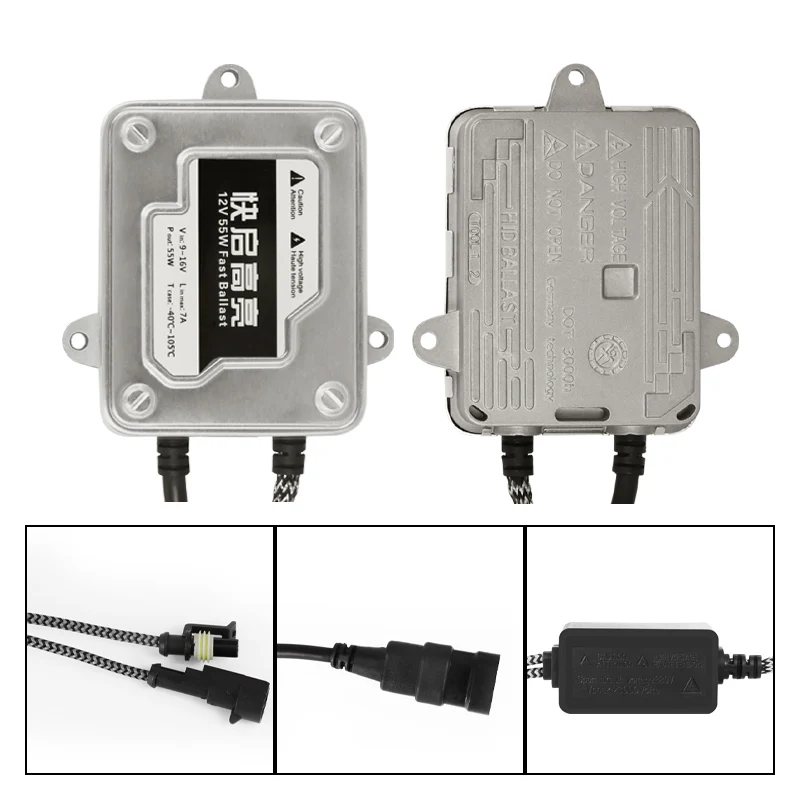 K801 55w led Canbus Decoder error light canceller hid xenon ballast fast start AC electronic ballast 55w auto lighting systems