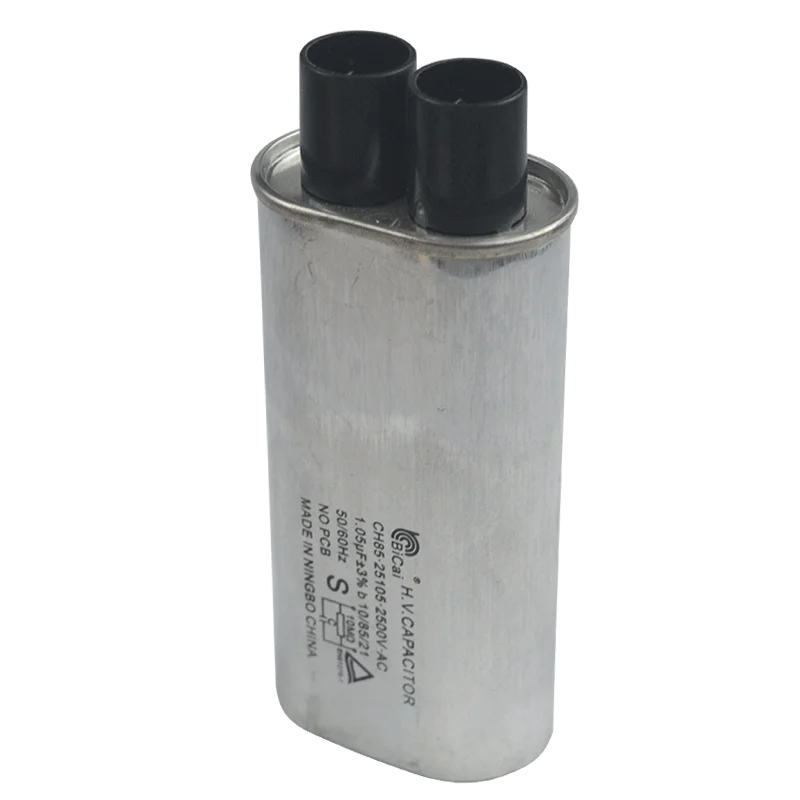 CH85 2500 v 1.05 UF blue color microwave high voltage capacitor drying equipment high voltage capacitor