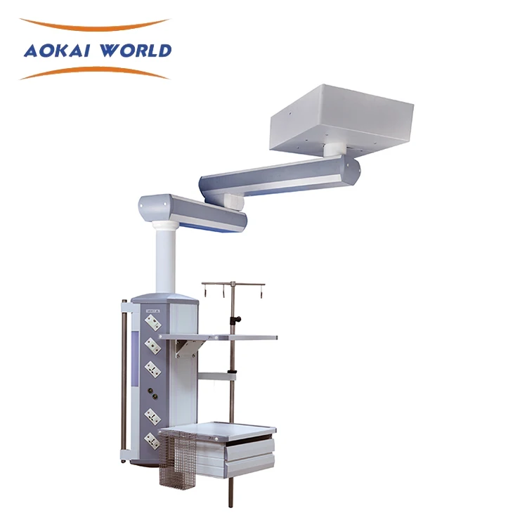 
Double Arm Ceiling Medical Surgical Medical ICU Pendant for Surgery 
