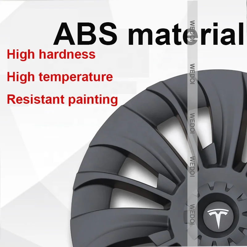 Wheel Hub Cover For Tesla Model Y  19 Inch Hubcap Automotive Wheel Center Hub Cover For Model Y Decorative Accessories 2023