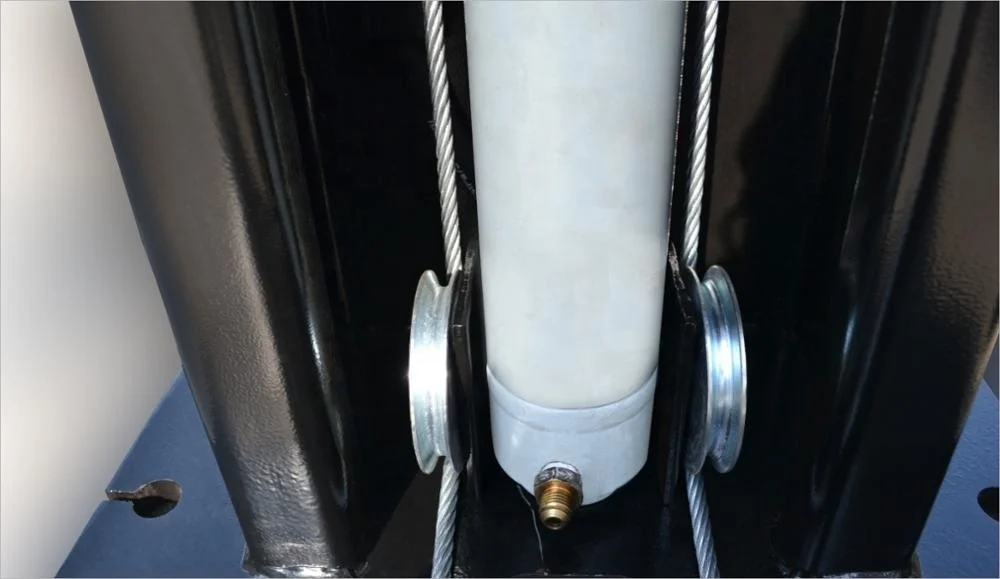 4000kg two post car lift manual release garage