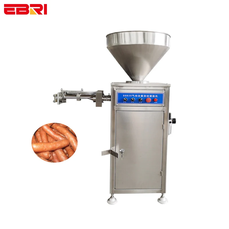 2023 Industrial Sausage Stuffing Tying Filling Filler Meat Product Making Machines Automatic For Electric Sausage Stuffer Maker