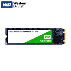 Original WD Green PC SSD 240GB 480GB Internal Solid State Hard Drive M.2 2280 SATA 545MB/S Western Digital For Computer Laptop