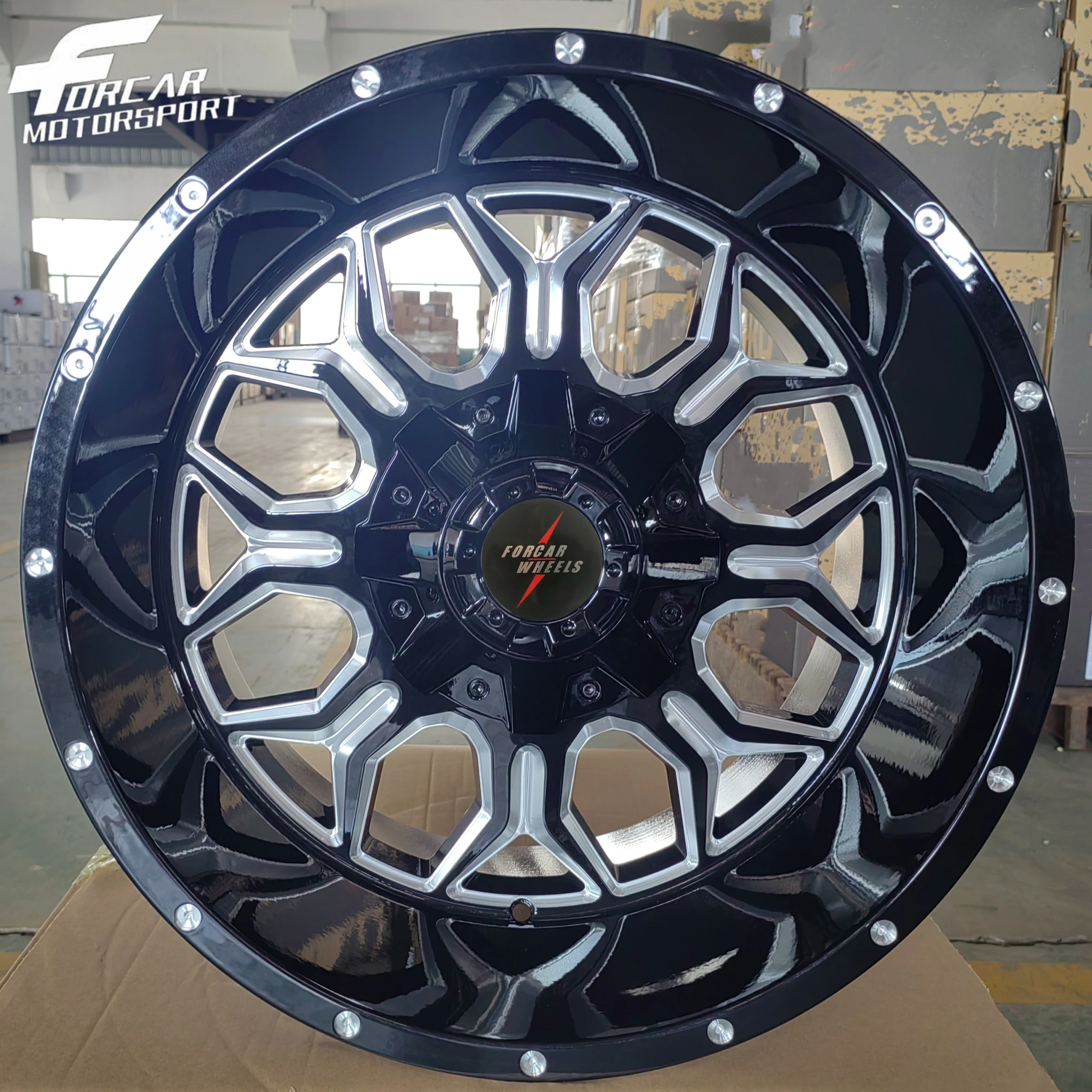 Forcar 20*12 Inch PCD 10*114.3/127 Off-Road Design Big Capacity Wholesale Price Wheels