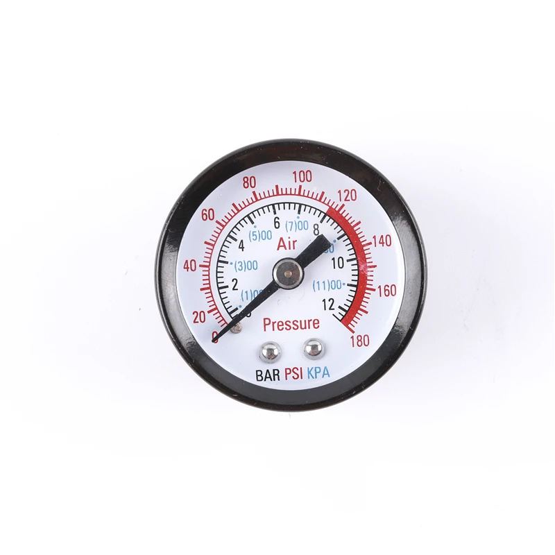 Dry Type Manometer Back Clamp Pressure Gauges for Air Compressor