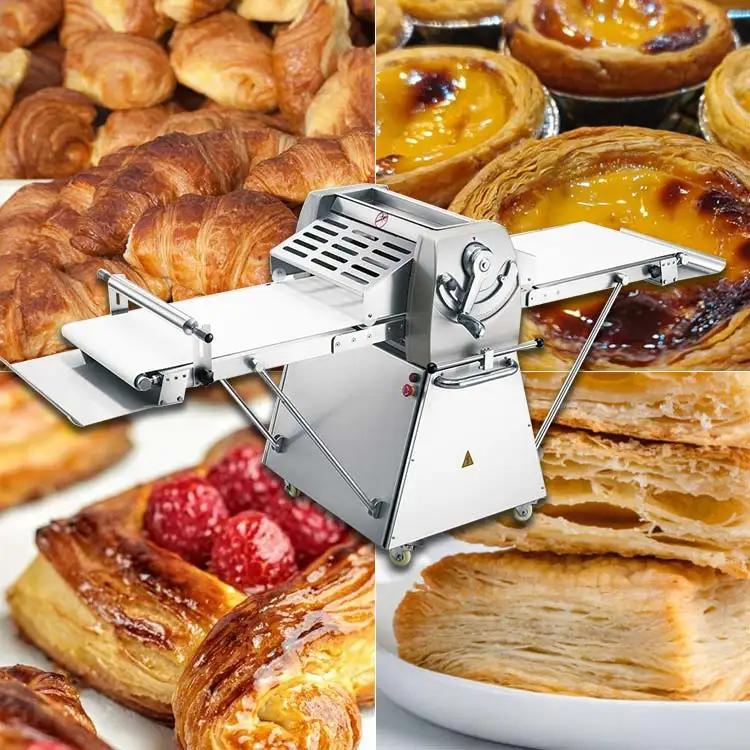 New Brand Good Quality Croissant Dough Sheeter Machine for Home Use With Prices