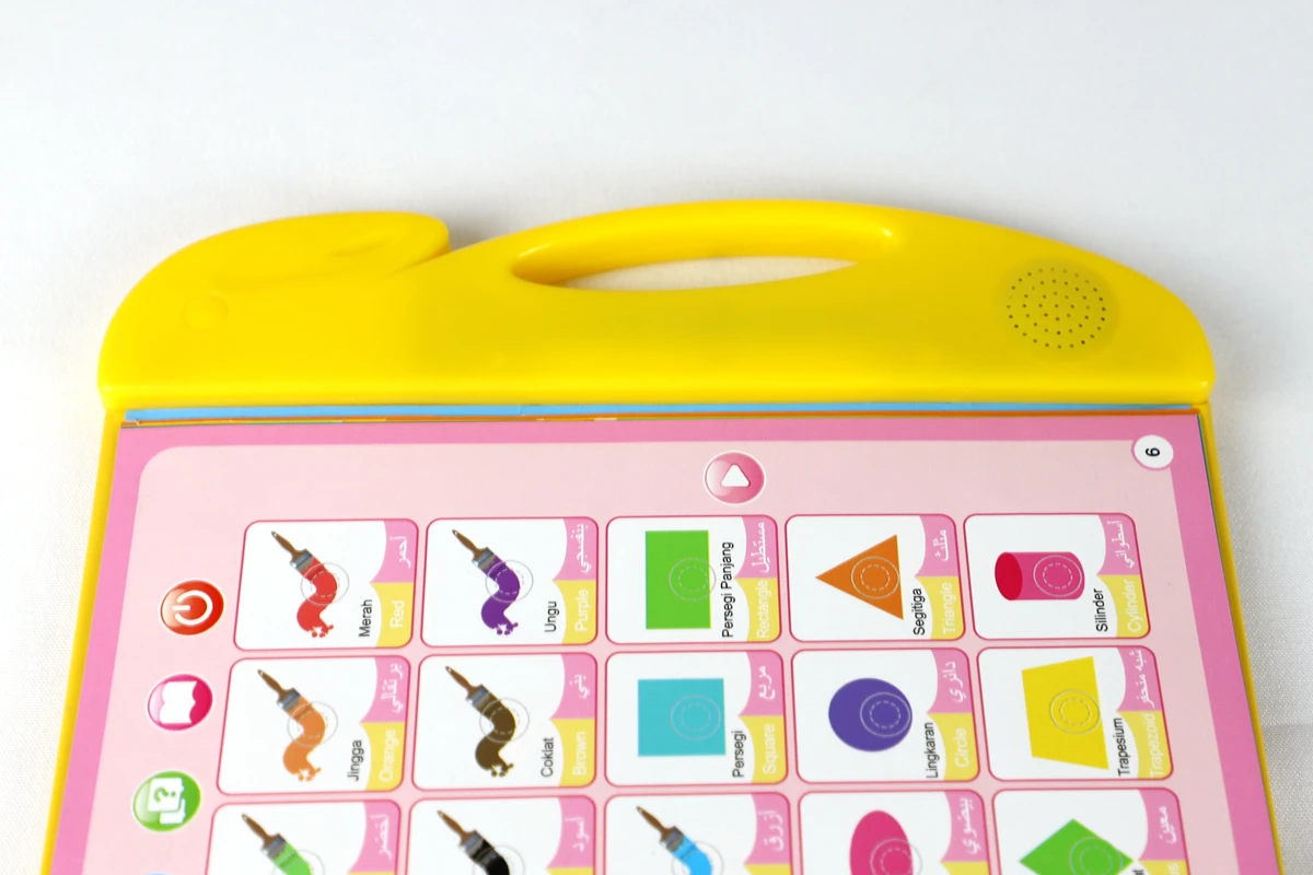 LELEYU Kids Educational Toys Children Interactive Learning Electronic book E book Toy Sound Book