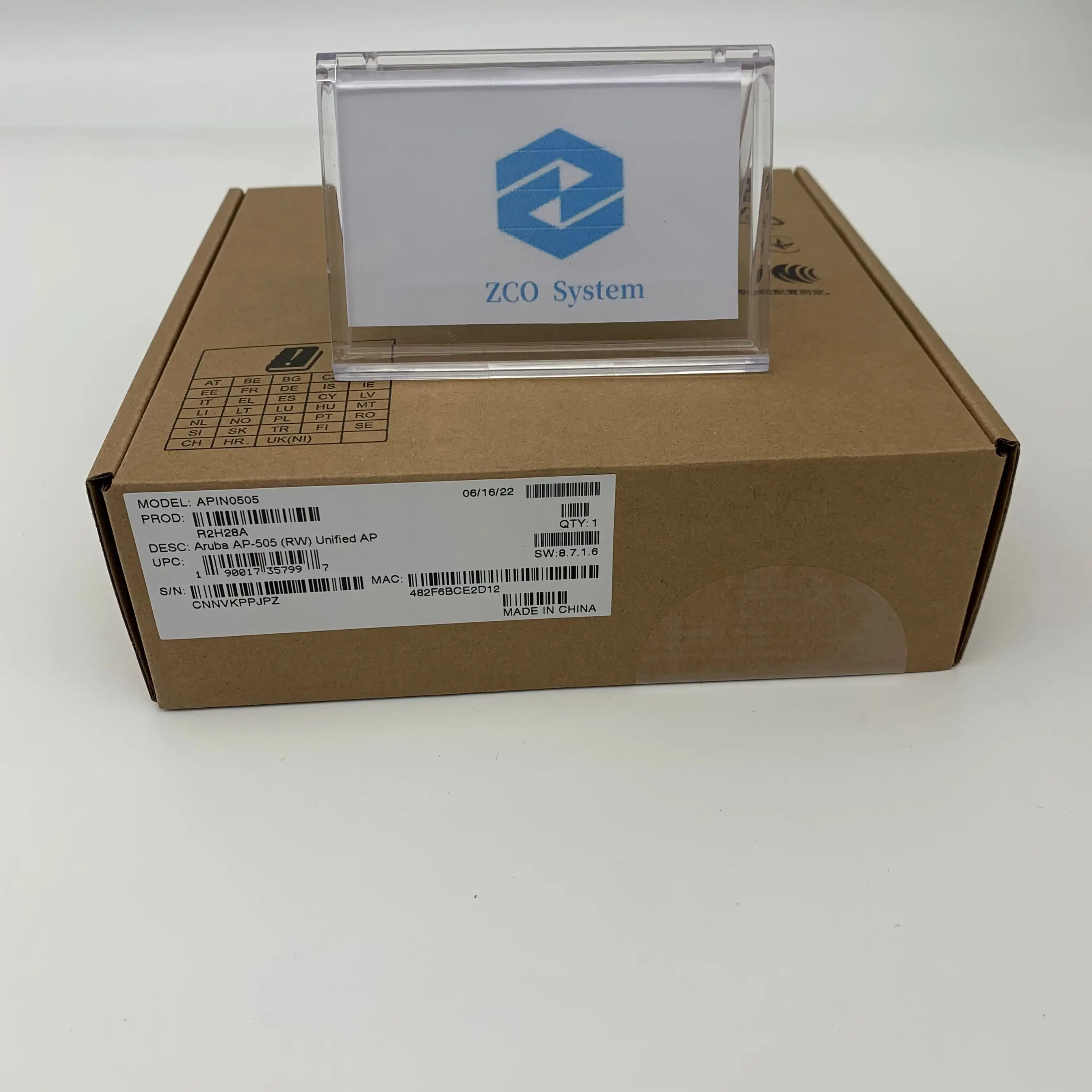 AP-505 Aruba RW R2H28A, оригинальная новая точка беспроводного доступа, доступная для предприятия aruba ap 505