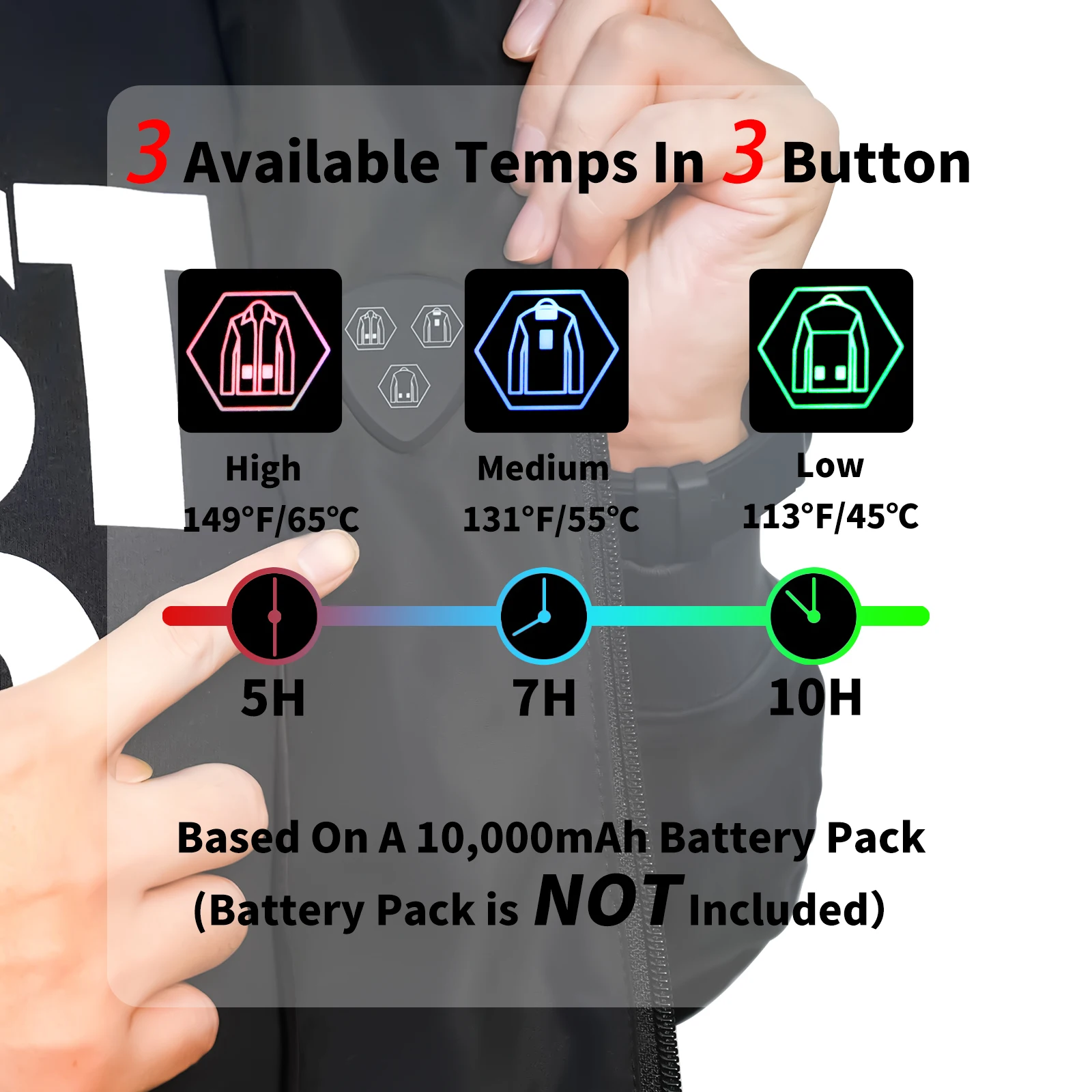 Wholesale Fast Dispatch Heated Vest Battery rechargeable heated hunting vest for men and women