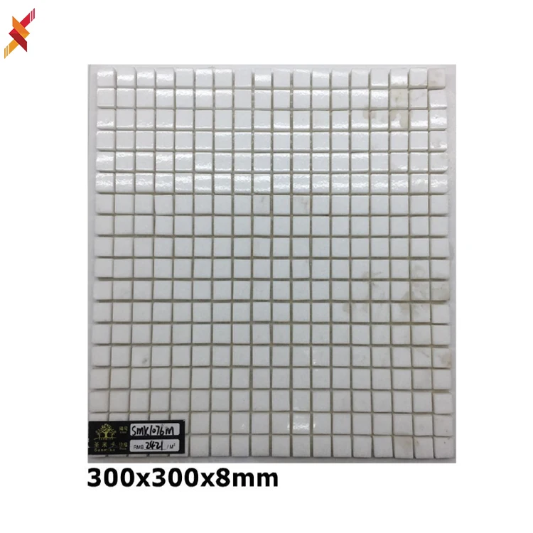Wholesale Bathroom and kitchen square wall background white kitkat mosaic tiles for decoration