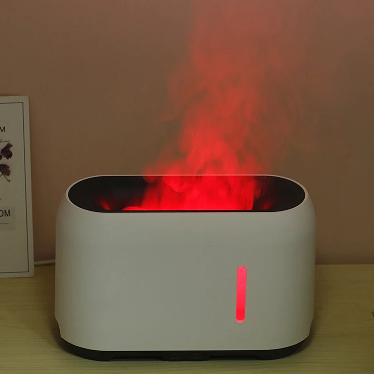 Новое приспособление volcano эфирное масло ароматерапия 3d огневой аромадиффузор светодиодный светильник увлажнитель с