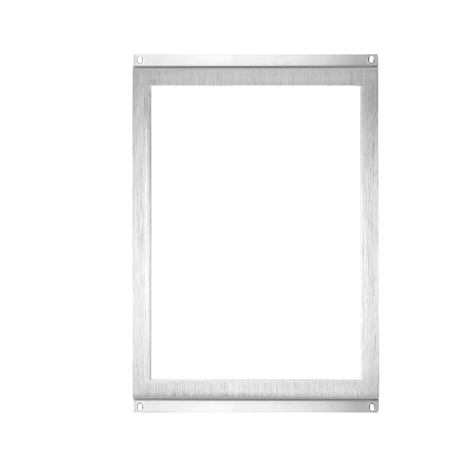 
 Newest Design Drawing Silver Anodized 6063 Square Picture Collage Photo Frame For Wall  