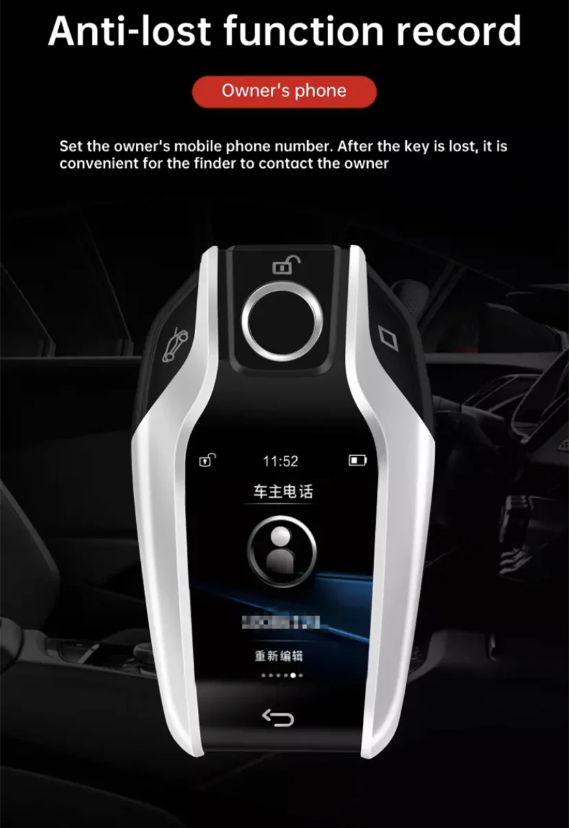 Luxury Car LCD key keys CF500 Modified Universal Smart Remote LCD Screen for Toyota/Lexus/KIA/Peugeot/BMW/Hyundai/Porsche