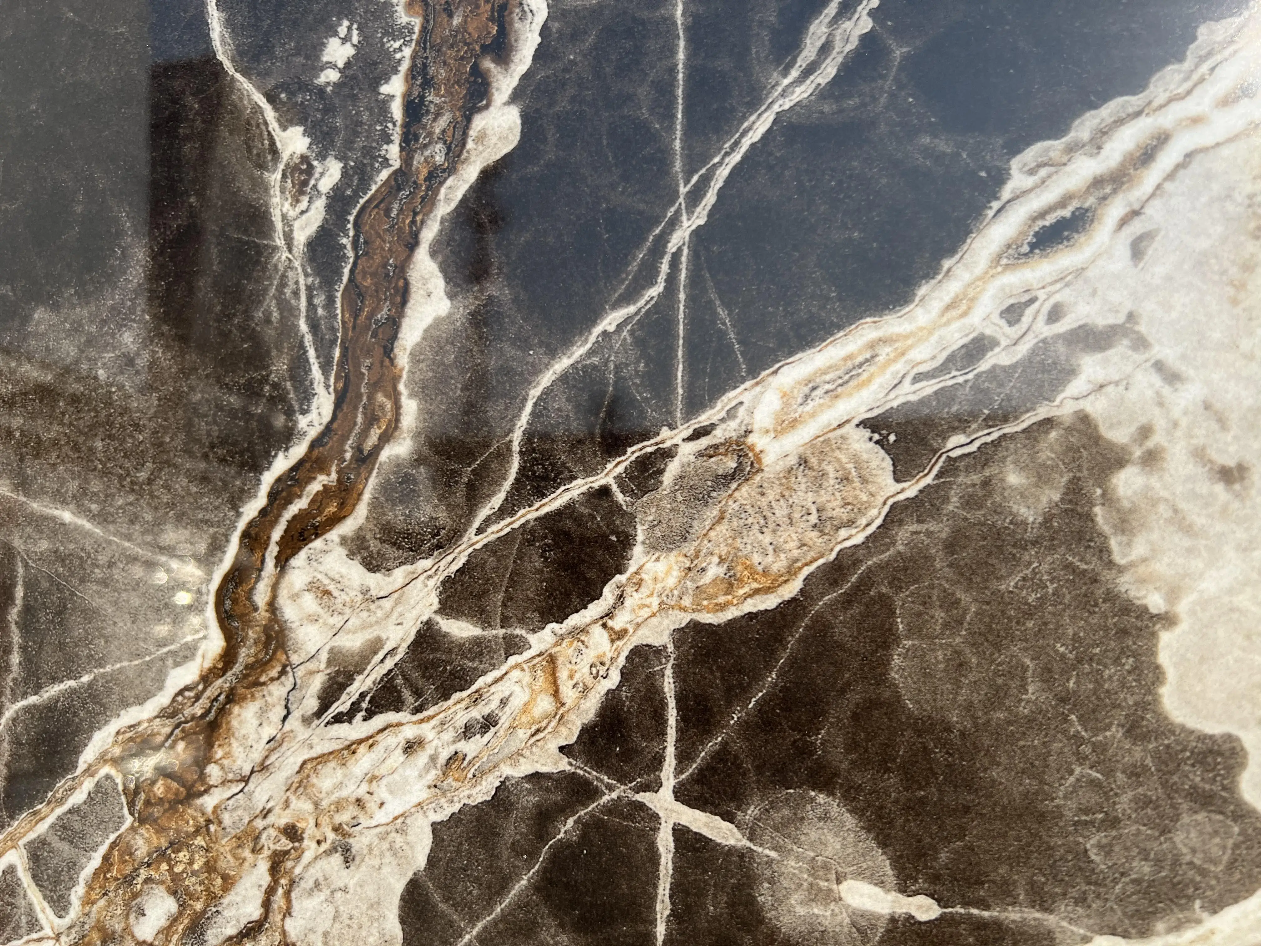 Best Selling Custom Artificial Black crystal jade quartz stone slabs splash proof indoor countertops sintered stone