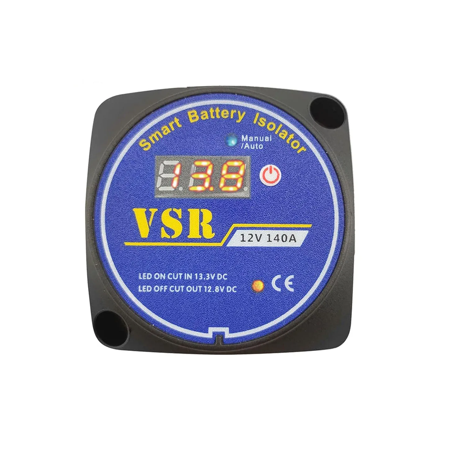 Dual Battery Isolator 12V 140Amp Manual and Auto modes Voltage Sensitive Relay VSR Compatible with RV Marine Car Vehicle Truck