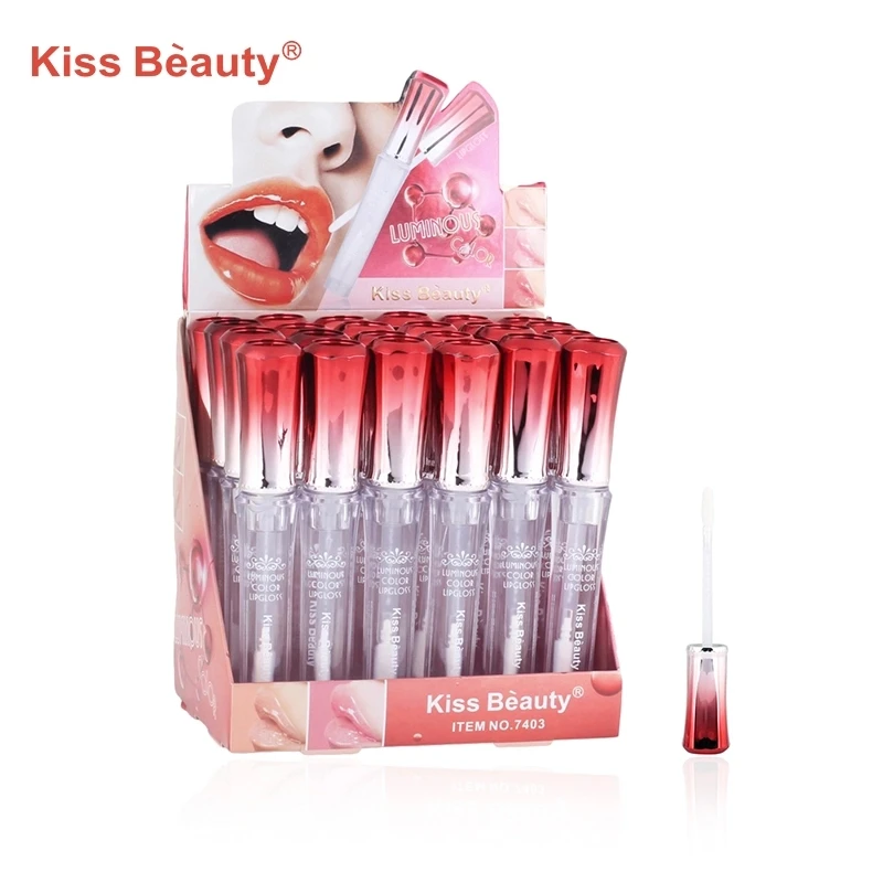 
kiss beauty best sell shiny lip plumper sexy lip oil lip gloss 