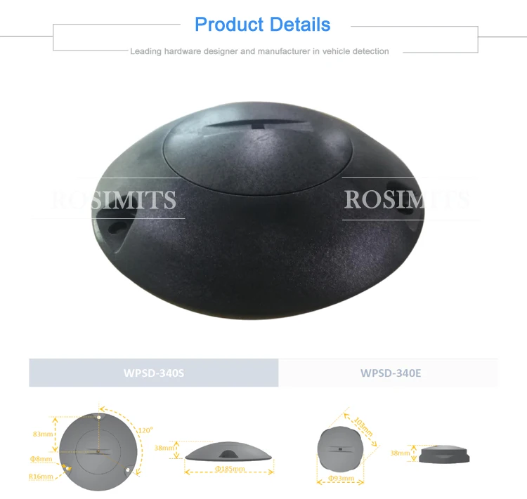 ROSIM Lora Outdoor car parking lot detection sensor