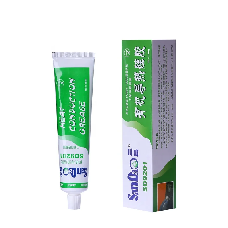 Manufacturer Direct Sales Gel Fixed Silicone Adhesives for CPU LED Thermal Silicone Silicone Sealant
