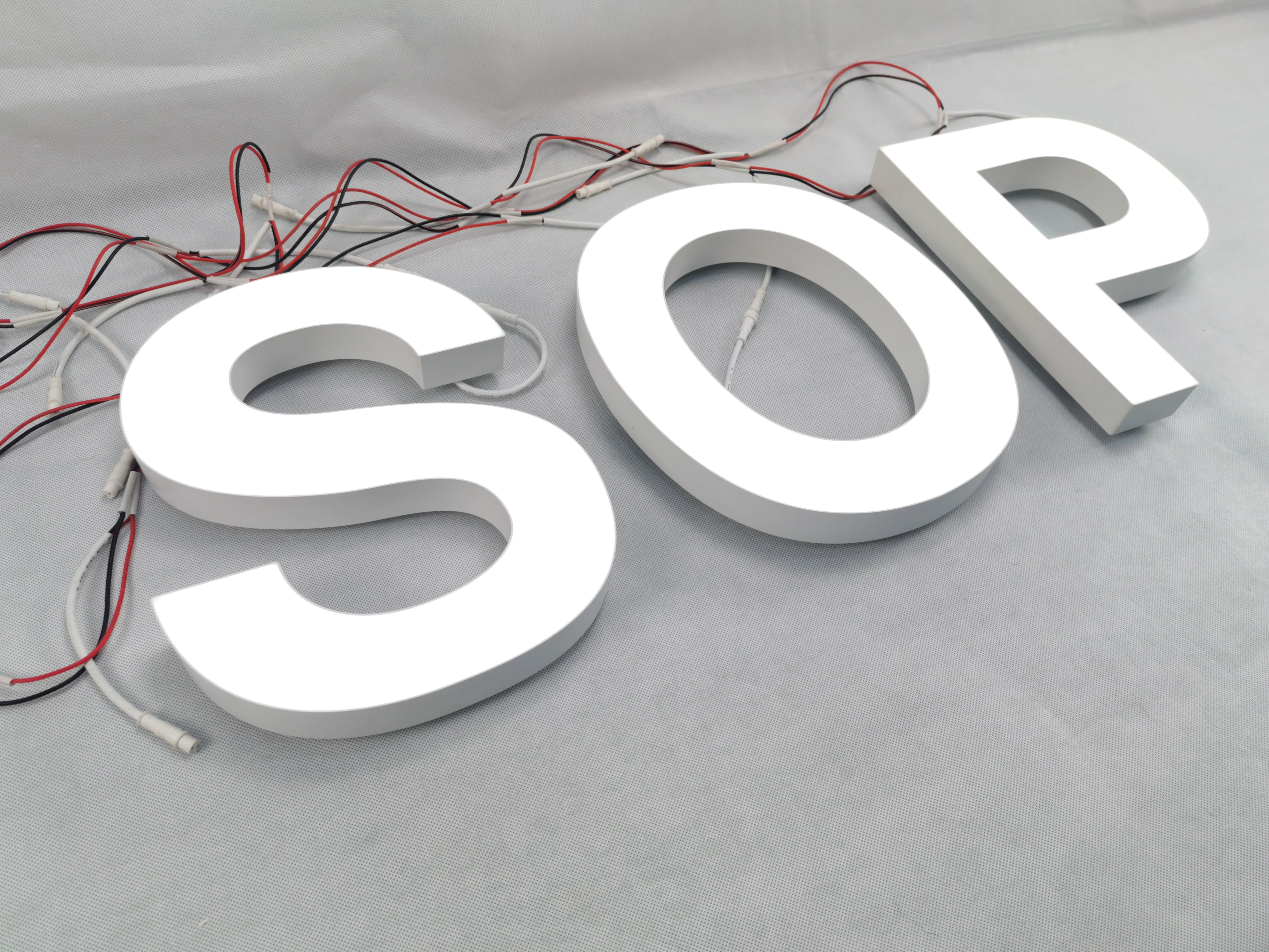 scrolling advertising stand acrylic candy letter