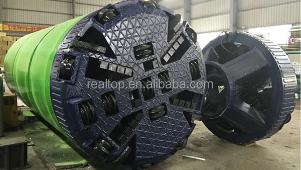ID 1500 mm Slurry Balance Pipe-Jacking Tunneling Machine TBM for rock condition