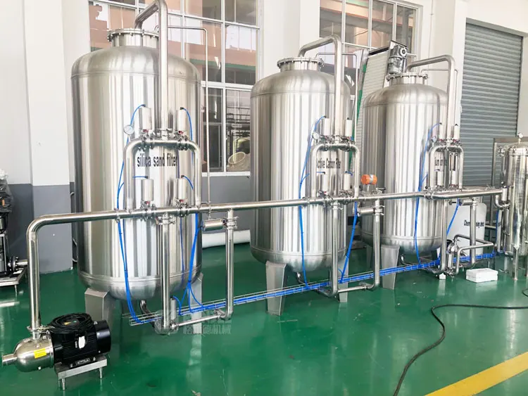  6T/H RO water treatment system / purifier without